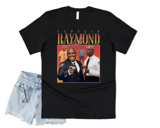 Captain Raymond Holt Homage T-shirt Tee Funny Brooklyn Nine Nine TV show 90's