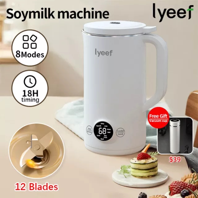 660ml Soy Milk Machine Juicer Automatic Heating Free Filter Soybean Milk Makers