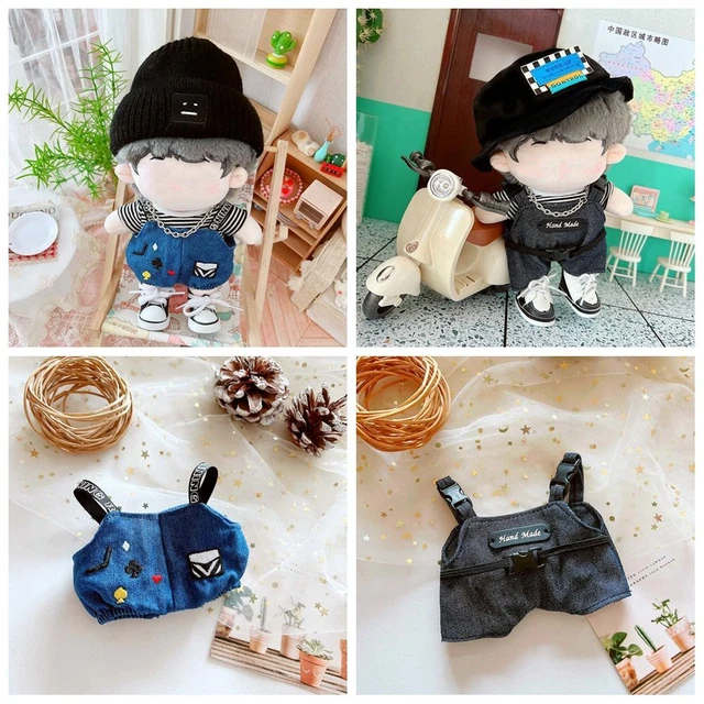 DIY Toy Accessories 20cm Doll Clothes Clothing Overalls Suit Suspender Pants