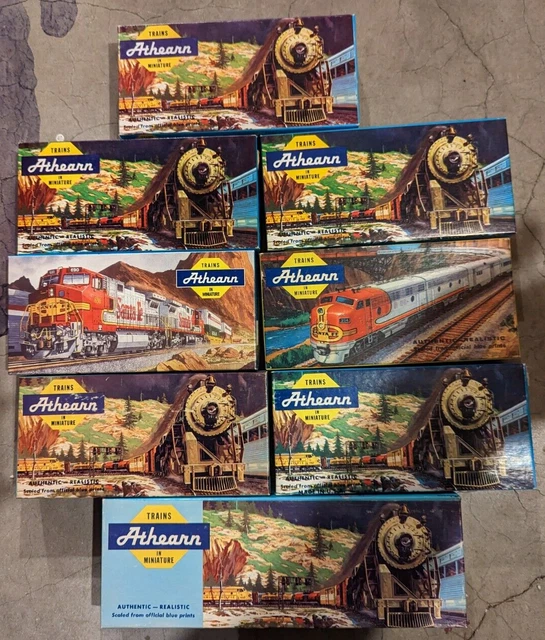 ATHEARN MODEL TRAIN Car Lot HO Scale Tyco Roundhouse McKean Freight