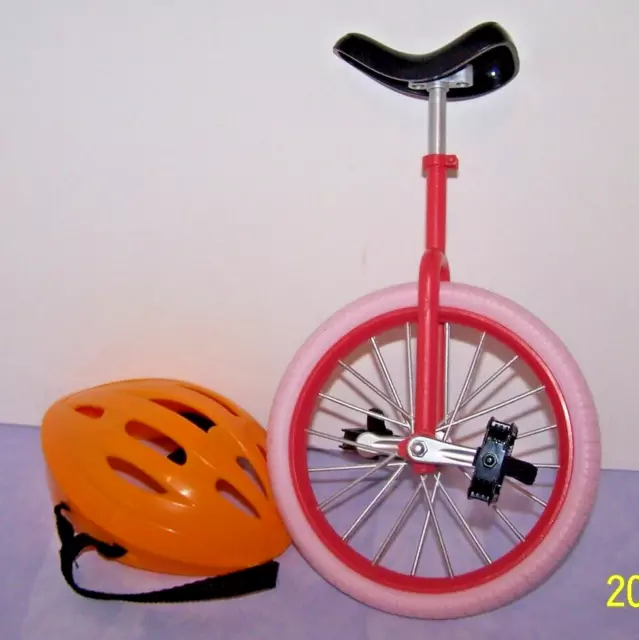 Our Generation doll Unicycle and helmet American Girl 18" dolls My life Our Generation doll Unicycle and helmet American Girl 18" dolls My life