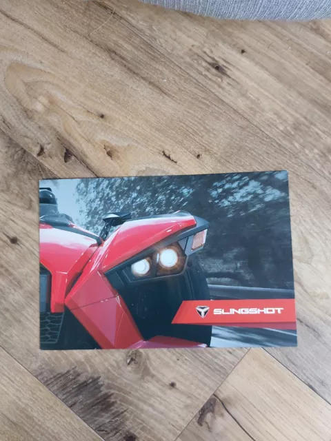 Polaris Slingshot 3 Wheeler Motorcycle Sales Brochure 2017