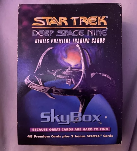 Star Trek Deep Space Nine Skybox 48 Trading Cards 1993 NEW (but opened)