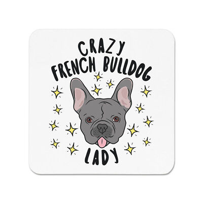 Pazzo Bulldog Francese Donna Stars Frigo Magnete - Cucciolo di Cane Animale