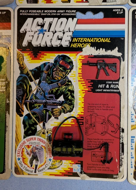 G.I. JOE ARAH Action Force Accesorios Colección Repetidor Hit & Run ...