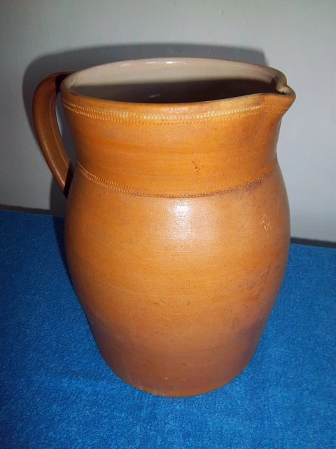 POT, PICHET EN grès vernissé bleu EUR 15,00 - FR