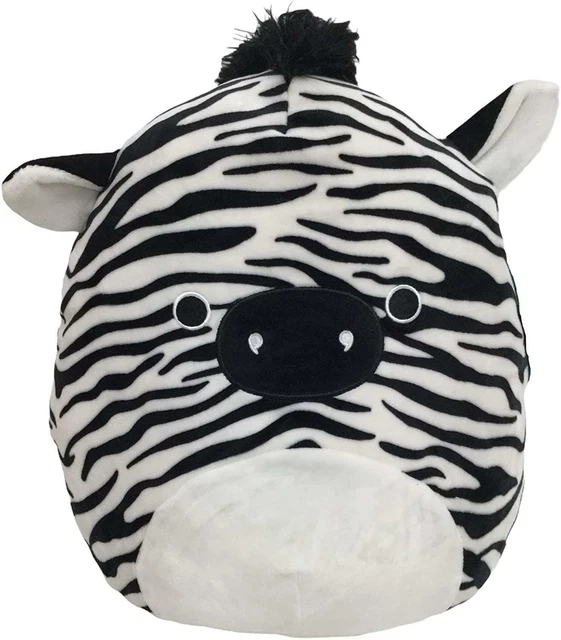 SQUISHMALLOW FREDDIE THE Zebra Soft Plush Pillow 12" /30cm EUR 63,54