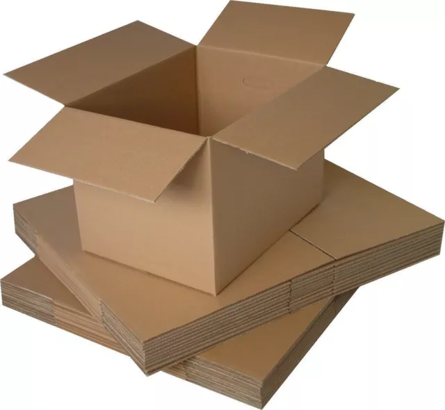 Single Wall Postal Cardboard Boxes Mailing Shipping Cartons All Sizes