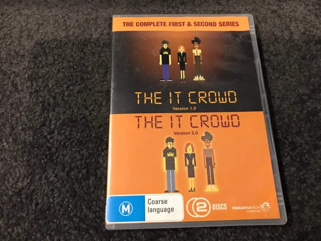 The IT Crowd - Complete First & Second series, Version 1.0 & 2.0 DVD VGC Reg 4
