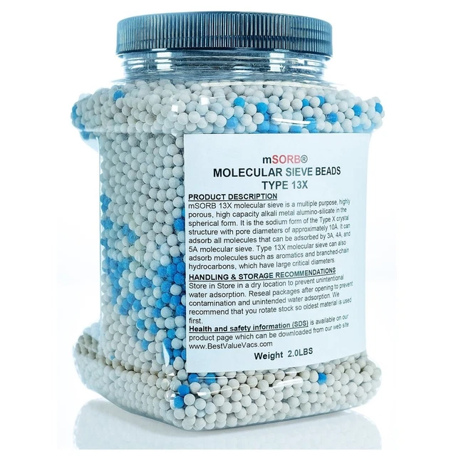 thumbnail image 2 of Wisesorb 3A Molecular Sieve Desiccant Beads - 2 Pound Bag For Moisture Absorbing & Dehumidifying 2 of 14