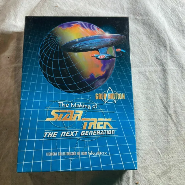 Skybox GOLD EDITION The Making Of STAR TREK: NEXT GENERATION Trading Cards