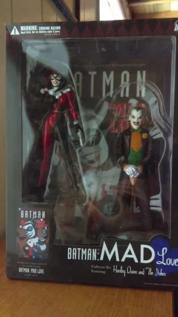 DC Direct Mad Love Collector's Series Set The Joker And Harley Quinn With...
