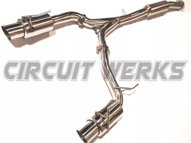 350Z Z33 3 " Y-Pipe Arrière Échappement Système Catback 350 Z Avec / Amovible