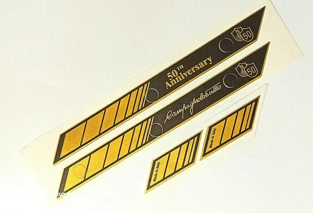 set for two rims vinyl decal campagnolo 50th 32h 36h hole road sticker wheels
