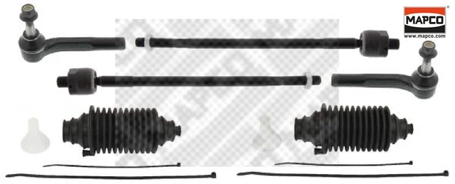 MAPCO 53974 Kit Riparazione Asta Tracciante Set RipBarre Traccianti e Teste