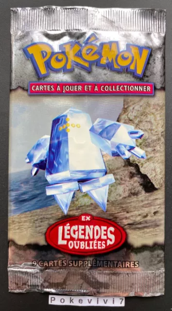 BOOSTER Bloc EX Pokemon EX LEGENDES OUBLIEES Vide / Empty / Open / NO CARDS !