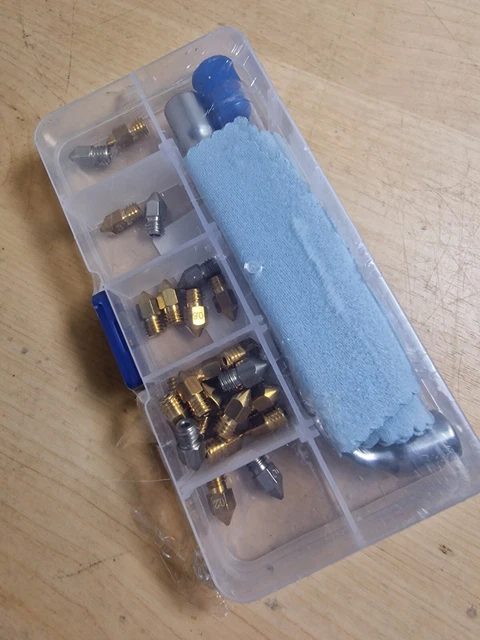 Kit spazzola ugello stampante 3d aghi pulizia aghi strumenti di pulizia acciaio inox Cr10 Kit spazzola ugello stampante 3d aghi pulizia aghi strumenti di pulizia acciaio inox Cr10