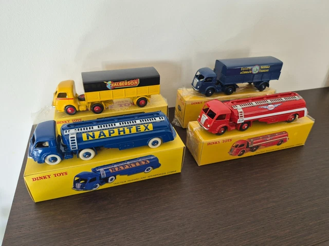 DINKY TOYS – Camion Calberson PANHARD 4x2 Avec Remorque – Atlas édition – 1/43 – Neuf