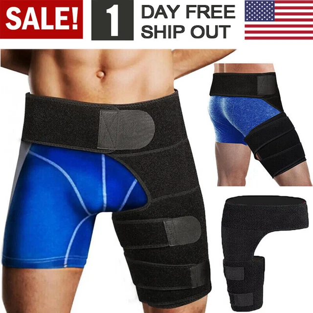 COMPRESSION STRAP HIP Brace Sciatica Groin Pain Relief Thigh Support