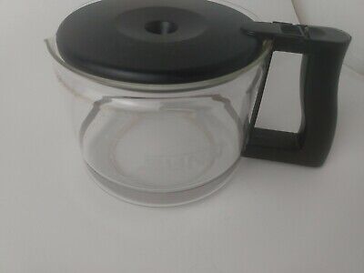 Bunn Coffee Maker 10 Cup Replacement Pot Carafe Glass Decanter Black Lid