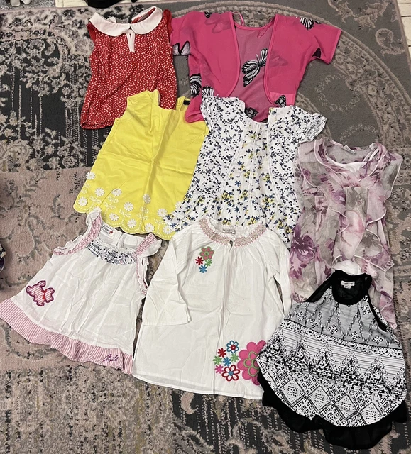 Bundle Of Girls Clothes Age 3-4 Years GEORGE NEXT M&S Large Lot VGC 7