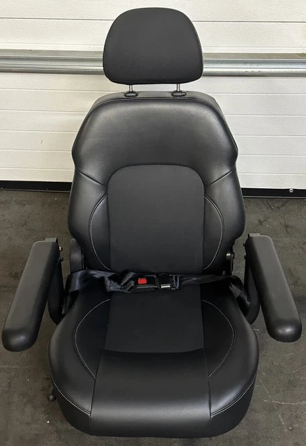Asiento de capitán de lujo de 18"" para sillas de ruedas eléctricas Merits visión, regente, dueler, Géminis