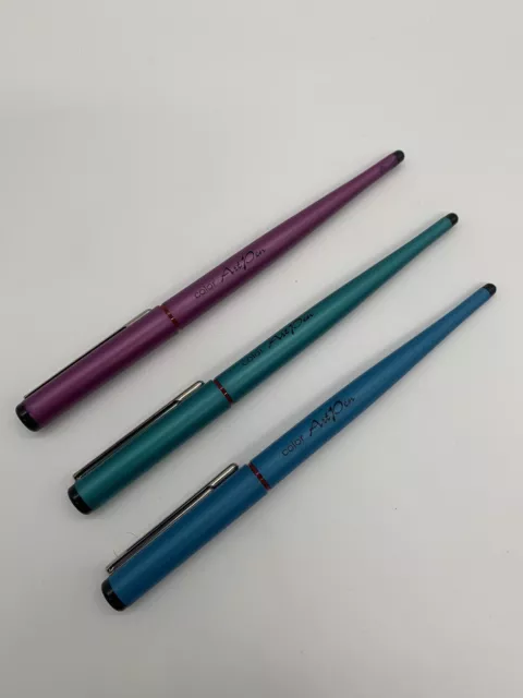 Rotring COLOR ArtPen Füllfederhalter Sammlung 1,5 mm blau grün lila (violett)