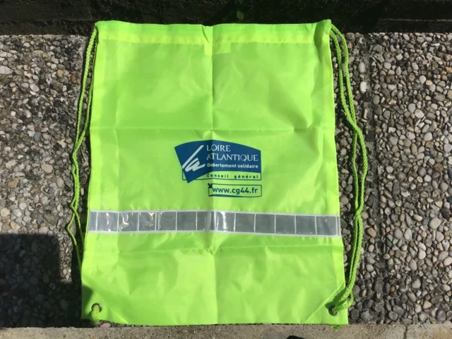 Sac à Dos à Cordon Tour De France 2024 - E. Leclerc, Nylon, Neuf