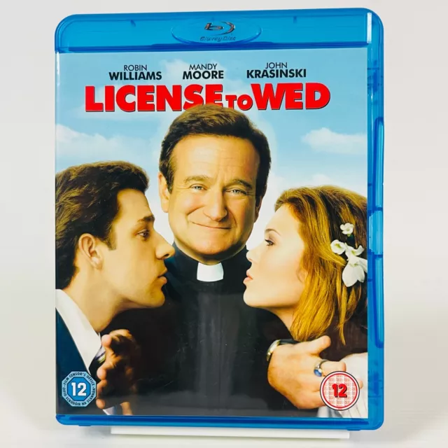 License To Wed (Blu Ray, 2007) Robin Williams Romance UK Release Region B