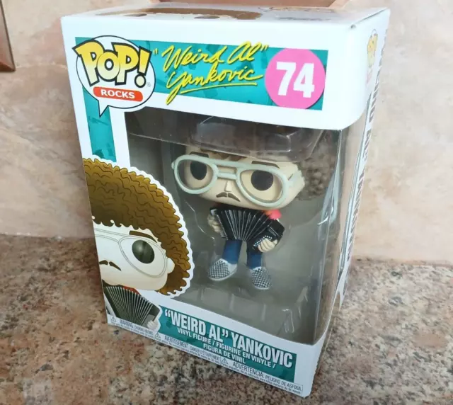 VAULTED Funko POP! Rocks - #74 Weird Al Yankovic w/ Accordion Vinyl Figure