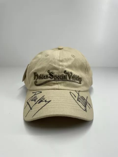 Holden HSV cap hat signed by Rick Kelly and Garth Tander adjustable baseball cap