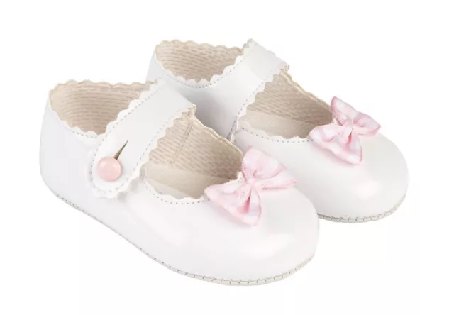 Chaussures ballerines bébé fille mariage baptême cérémonie NEUF 6-12mois poupées