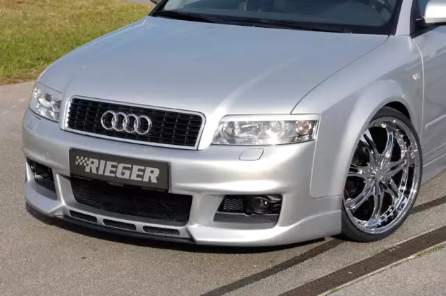 Audi A4 (8E) Typ B6 Rieger Spoilerstoßstange neues Design mit 3 Lüftungsschlitze 3