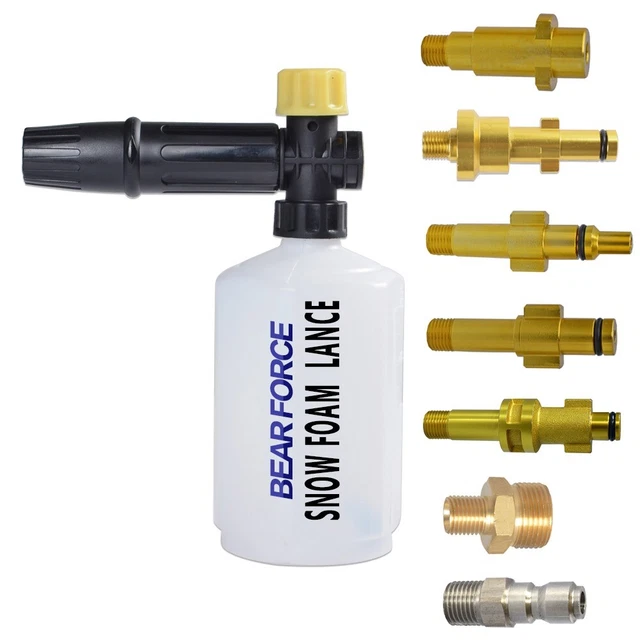 Foam nozzle for car wash snow foam generator foam cannon for high pressure washe
