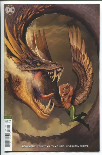 Hawkman #2 - Stjepan Sejic Virgin Variant Cover - Rob Venditti Story - Dc/2018