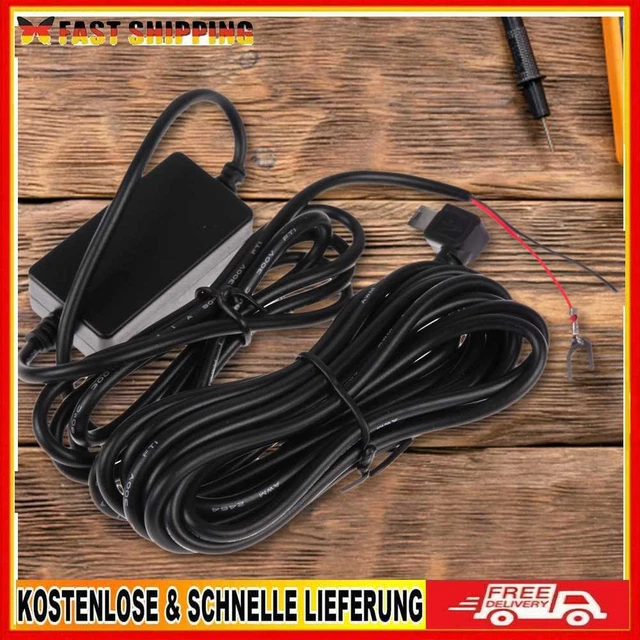 DC 12V auf 5V Auto Inverter Konverter Micro USB hart verdrahtet Auto Batterie La