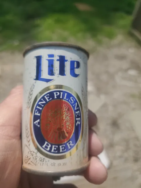Miller  Lite  Miniature Beer Can Lighter Holder