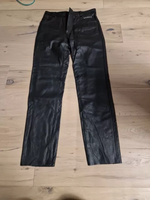 Raybone Duke Motorrad Lederhose Größe 54 echtes Leder  Neu