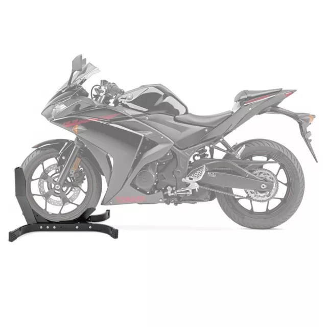 Motorradwippe CS Easy Plus für Yamaha YZF-R3 Motorradständer bis 21 Zoll schwarz