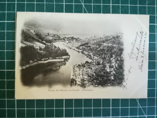 Sb019 CPA Tbe 1902 - Chaisson - Entry Of Basins of / The Doubs