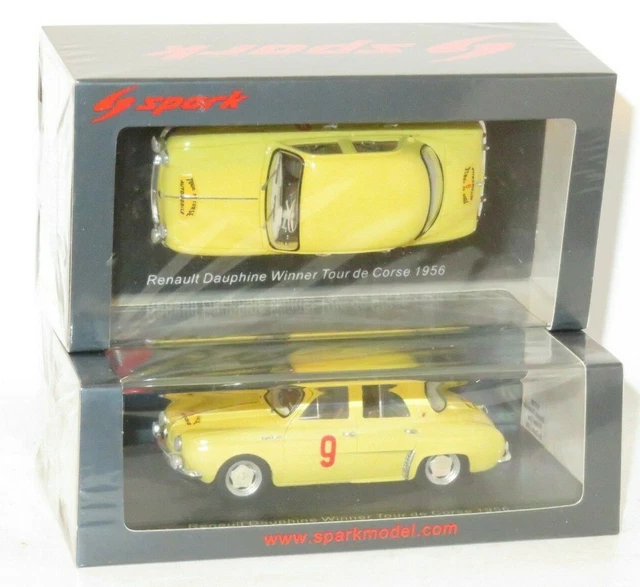 1/43 RENAULT DAUPHINE Vainqueur Rallye Tour De Corse 1956 G.thirion EUR