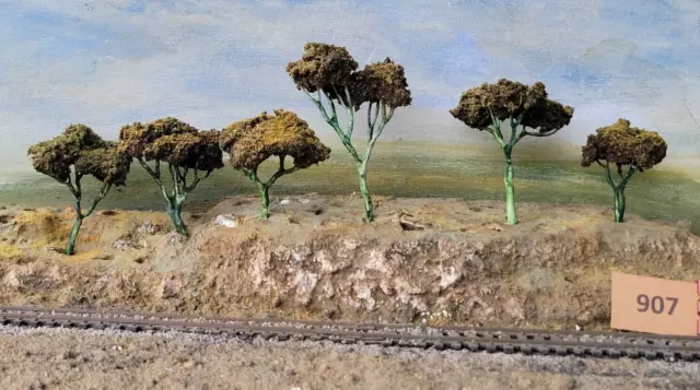 AUSTRALIAN MODEL GUM TREES  Model Train Rail Scenery  HO OO Lot 907