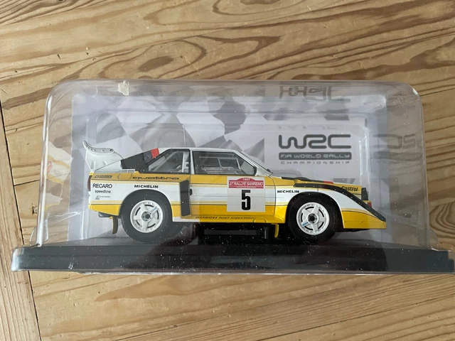 Voiture Miniature Audi Quattro Rallye San Remo 1985 - 1/43, IXO, Neuve En Boîte