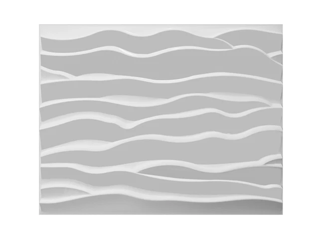 3D Wandpaneel - 1 Pack: 3 m² - Set aus 6 Teilen - HYPPOS