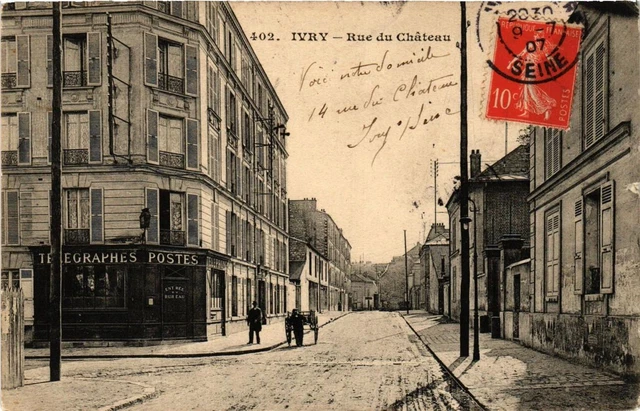 CPA AK IVRY Rue du Chateau (671929)