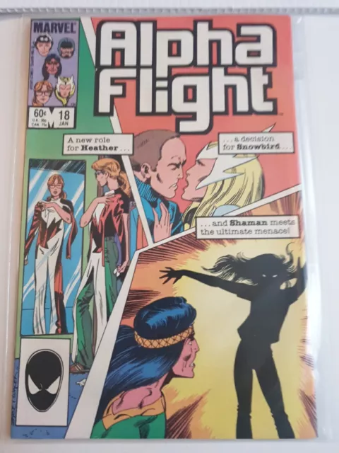 Alpha Flight #18 Marvel Comics Jan 1985 John Byrne Rare Vf+