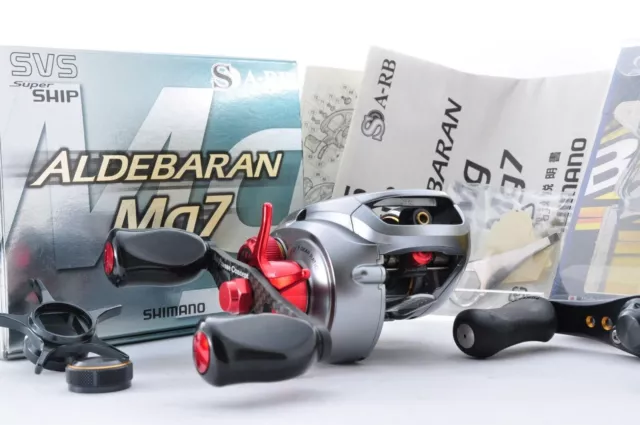 Shimano 09 ALDEBARAN Mg7 Custom Parts ZPI Mulinello Baitcasting Destro Top...