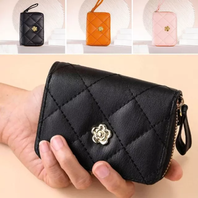 Zipper Hand Wallet Multi-Slot Money Bag Portable Coin Purse  Ladies