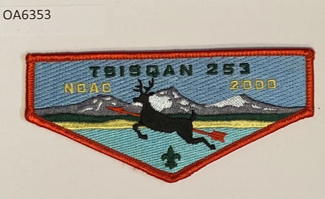 Boy Scout OA 253 Tsisqan Lodge 2000 NOAC Flap