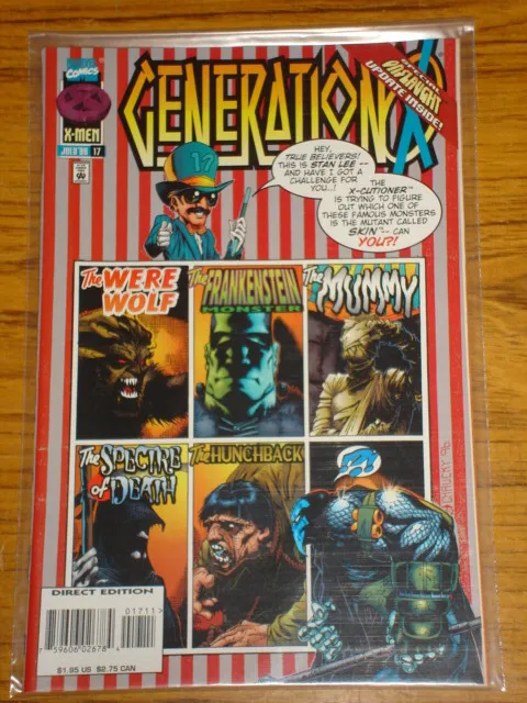 X-Men Generation X #17 Vol1 Marvel Comics Onslaught App July 1996
